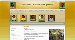 Desktop Screenshot of bruell-bier.ch